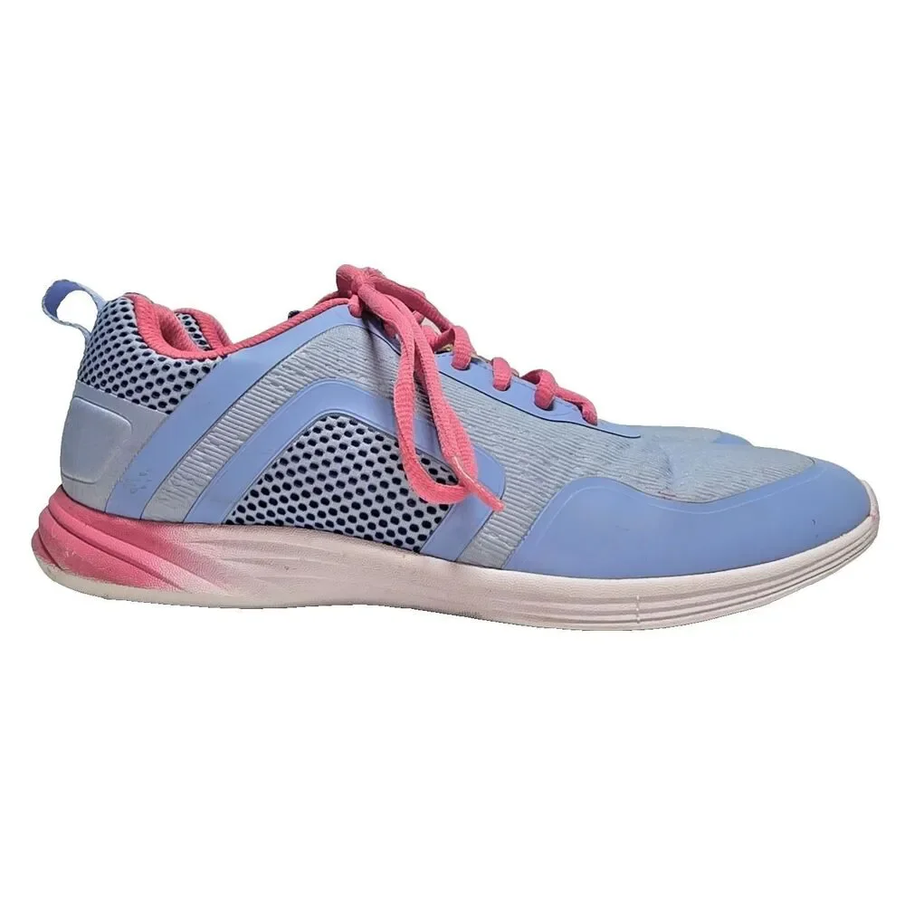 Vionic Jojo Ombre Blue Pink Walking Shoes Womens Size 8.5 Athletic Sneakers
